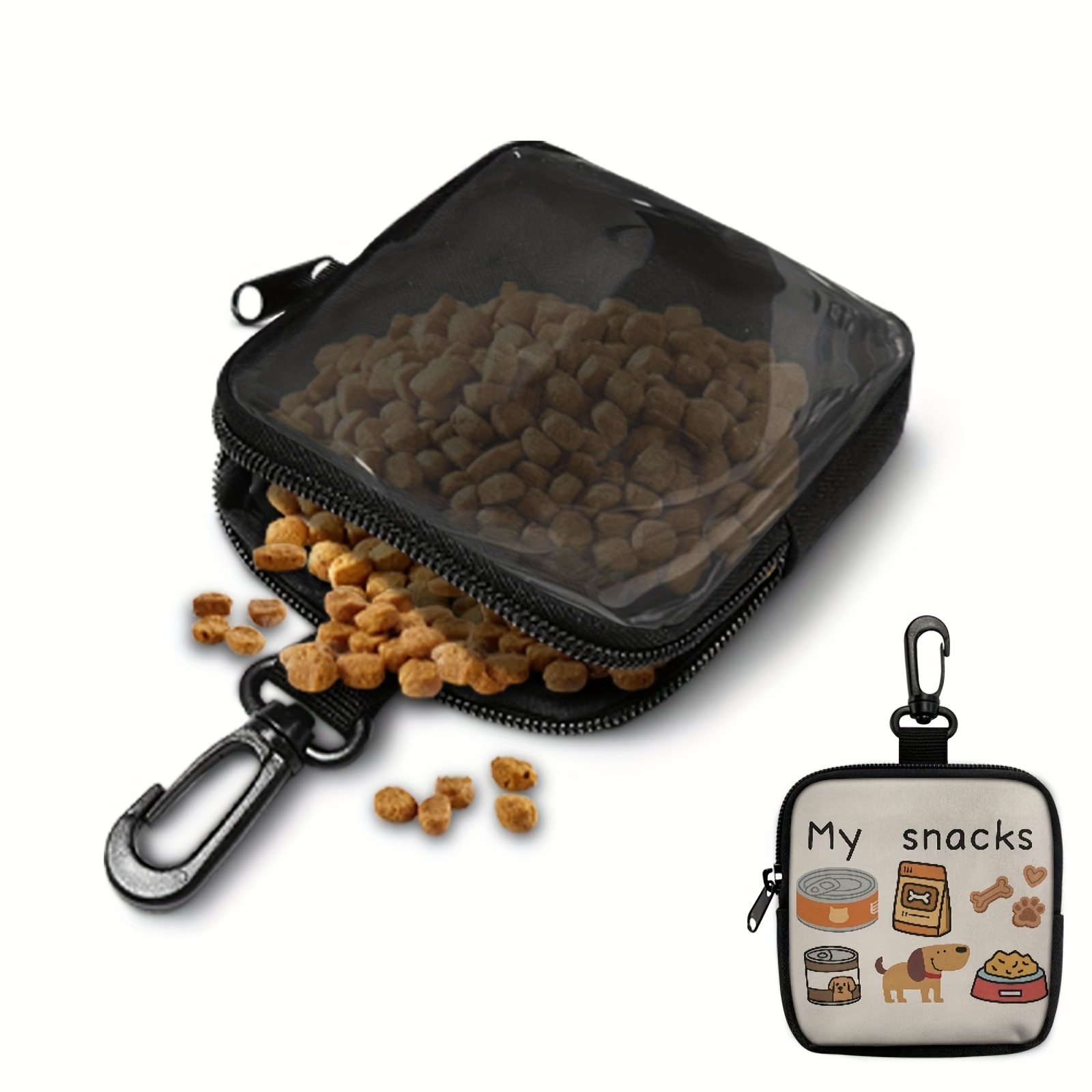 Food Snacks For Camping - 휴대용 강아지 간식 파우치, 애완동물 훈련용