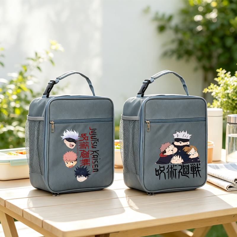 Food Snacks Items - 주주츠 케이센 캔버스 런치백 애니메이션 캐릭터