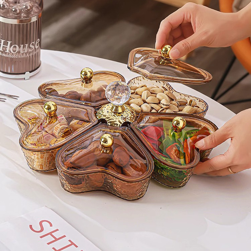 Food Snacks Items - 신형 라이트 럭셔리 회전형 과일 트레이,