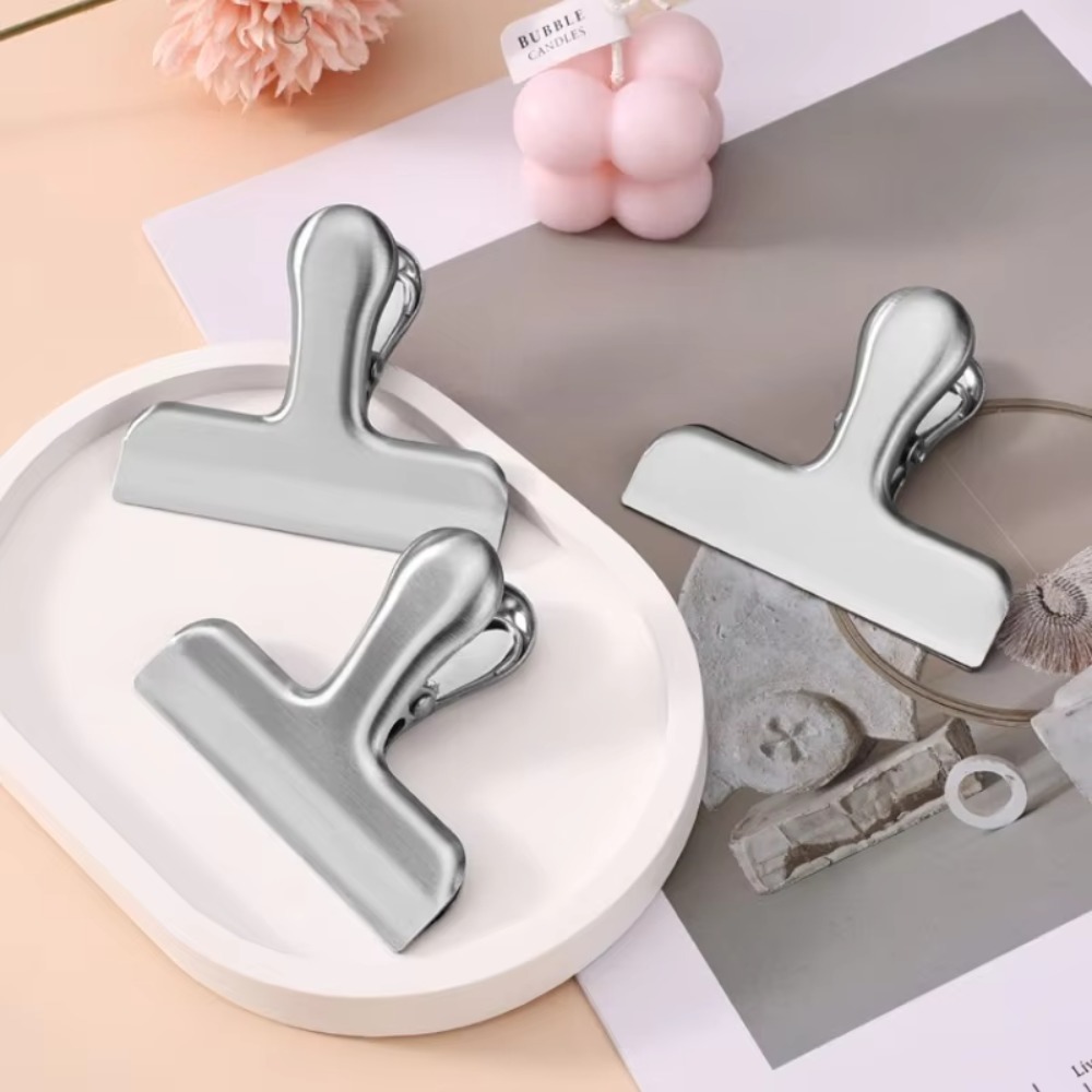 Food Snacks Corner - 8PCS 스테인레스 스틸 T자형 스낵 백