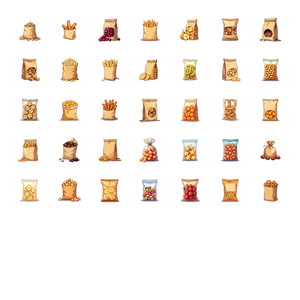 35pcs-100pcs 데칼 파삭 파삭 한 스낵 스티커 - Junk Food Snacks 리뷰 및 가격