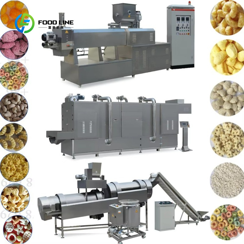 맞춤형 이축 압출기 스위트콘 칩 식품 제조 퍼프 스낵  - Food Snacks Making Machine 리뷰 및 가격