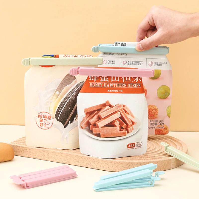 【BA】10개입 식품 봉투 밀봉 클립 플라스틱 봉투 컬 - Food Snacks Chips 리뷰 및 가격