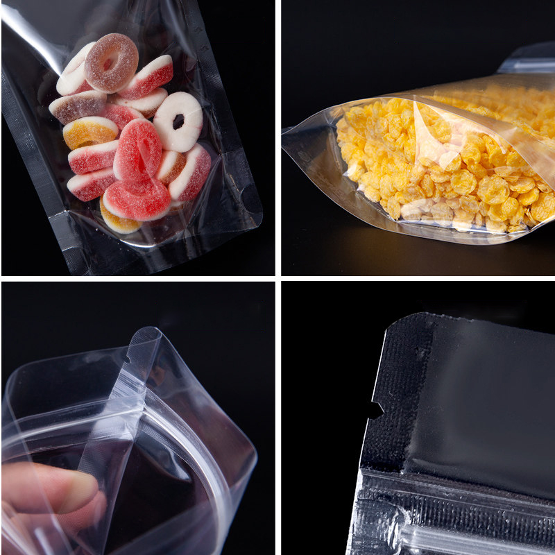 100개입 0.14mm 라운드 코너 투명 스탠드 파우치 - Food Snacks Corner 리뷰 및 가격