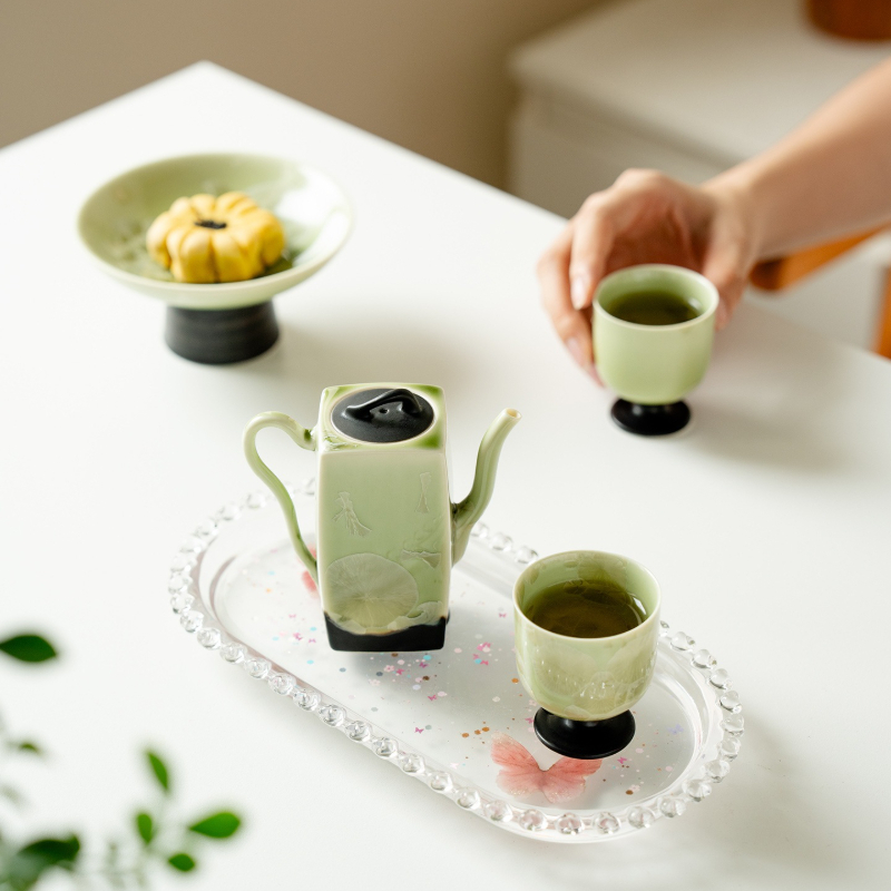 얼음꽃 크리스탈 글레이즈 과일 접시 창의적인 페이스트리 - Food Snacks Items 리뷰 및 가격