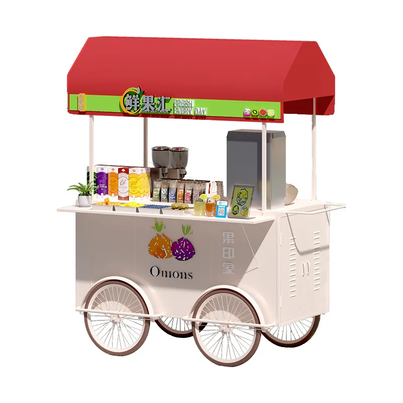 휴대용 단조 철제 푸드 카트 유럽 스타일 이동식 스낵  - Snacks Food Stall 리뷰 및 가격