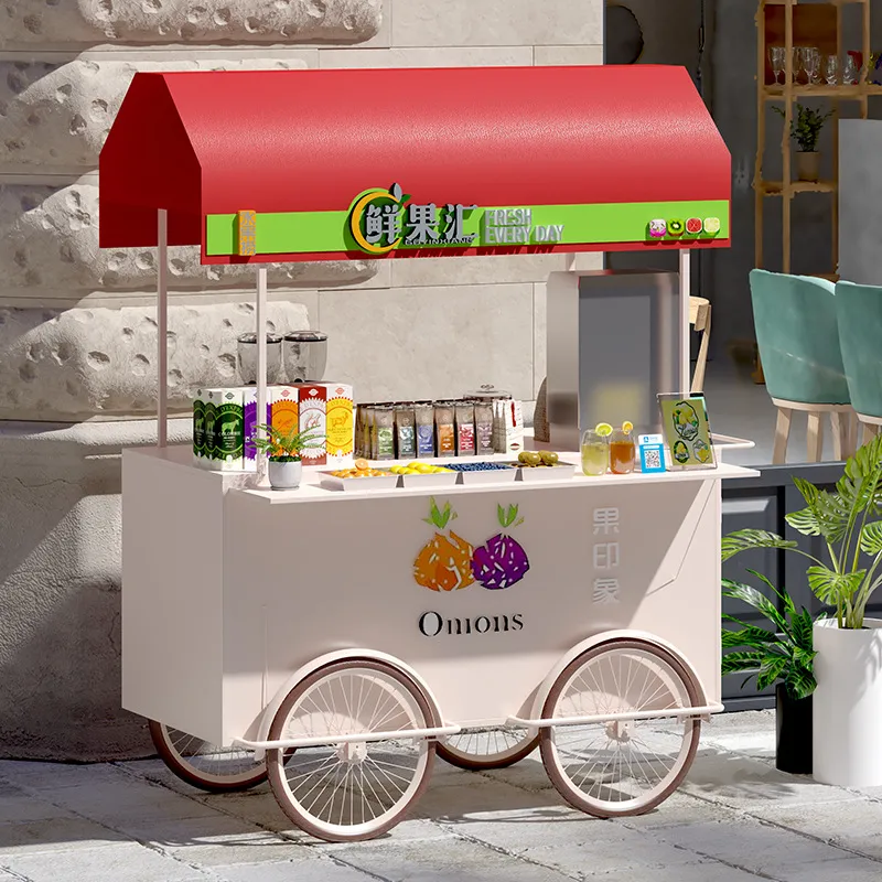 휴대용 단조 철제 푸드 카트 유럽 스타일 이동식 스낵  - Snacks Food Stall 리뷰 및 가격
