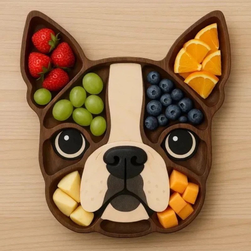 나무 문어 모양 서빙 트레이, 다용도 조리된 음식 플래 - Food Snacks Items 리뷰 및 가격
