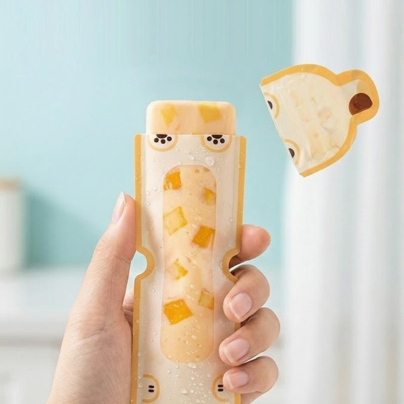 20개 귀여운 만화 캐릭터 DIY 아이스 팝시클 봉투, - Food Snacks Healthy 리뷰 및 가격