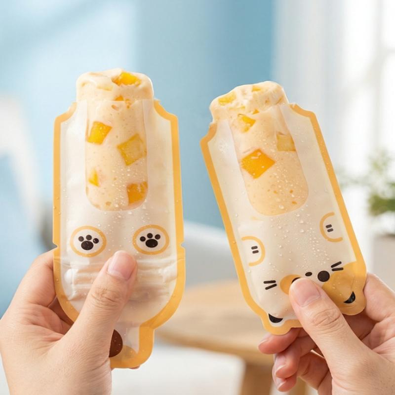 20개 귀여운 만화 캐릭터 DIY 아이스 팝시클 봉투, - Food Snacks Healthy 리뷰 및 가격