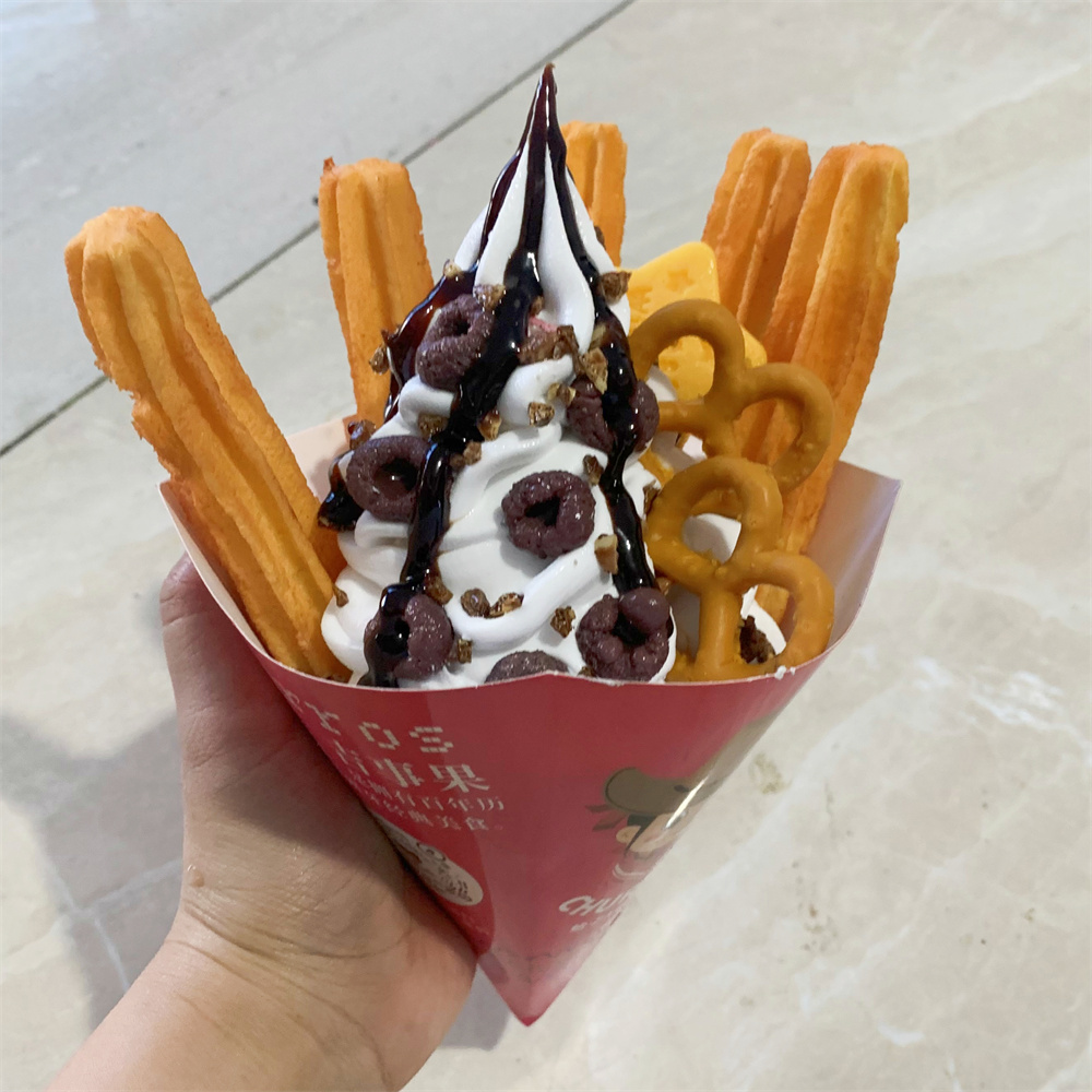 가짜 달콤한 설탕 츄로스 음식 모델 크림 브런치 디저트 - Junk Food Snacks 리뷰 및 가격